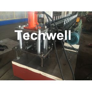 Single Side Adjustable Small C Purlin Roll Forming Machine with PLC Frequency