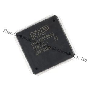 Cheap LPC1758FBD80K ARM Microcontrollers , Scalable Mainstream 32 Bit Microcontroller MCU for sale