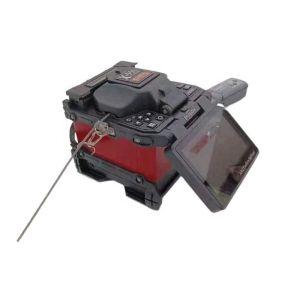 China Handheld Touch Screen Fiber Optic Splicing Machine with Clad to Clad Alignment Method on sale