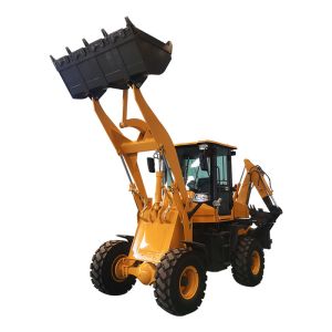 SINOMACH Small 630 Backhoe Loader Machine Rear Tire Size 19.5L-24R4-12PR