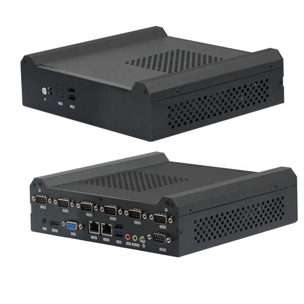 6 COM 2 gigabit LAN industry mini PC Intel® 7th gen i3 i5 i7 / Celeron® 3865U