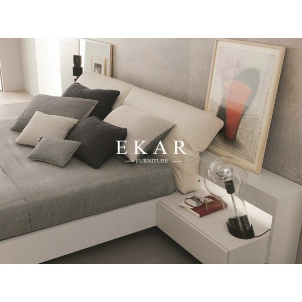 Bedroom Furniture Simple Double Wooden Bed Designs ZZ-BD014