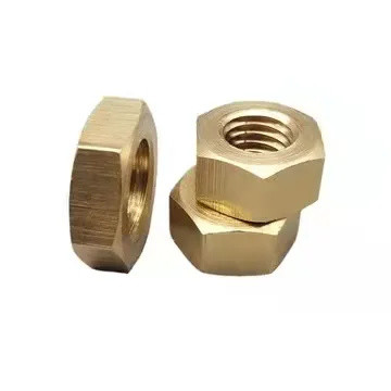 Quality Silver Plating Fine Thread Hex Nuts - Compliant With DIN Standard wholesale