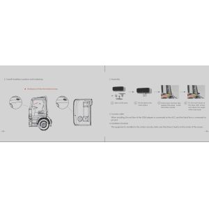 Waterproof Integrated ADAS DSM Driving Assistance System Fix Bracket Installatio