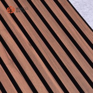Cheap Wood Slat Acoustic Panels for Noise Reduction and Interior Harmony for sale