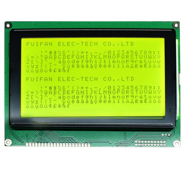 Quality STN Graphic Industrial LCD Modules Monochrome None Touch Screen With Parallel Port wholesale