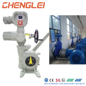 Intelligent Electric Actuator with Worm Gear Box for Valve Damper HVAC and