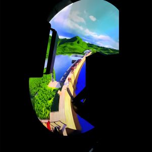 Flying Cinema 2025 New Roller Coaster Simulator Dome Cinema Virtual Reality