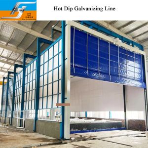 Customized Excellent Hot Dip Galvanizing Coating Equipment Factory Plants