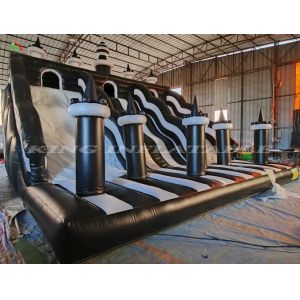 Inflatable Bounce House With Ball Pit And Slide Moonwalk Bouncy House Bouncers