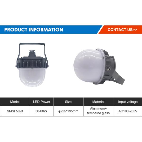 Premium Quality Ip65 Waterproof Mine Explosion-Proof Lamp 50w 100 150w Led Explosion-Proof Platform Light