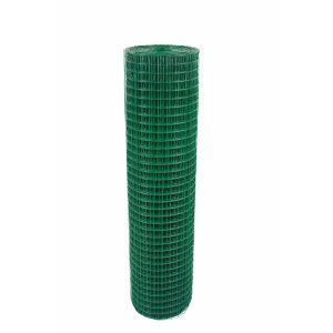 PVC Coated 1x1in Hole Chicken Mesh Fencing