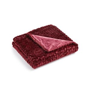 Cheap Wave Quilted Decorative Couch Throw Blanket Velvet Material Customized Size for sale