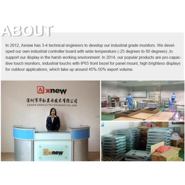 Resistive Industrial Touch Panel PC 1037U Dual Core Wide Temperature