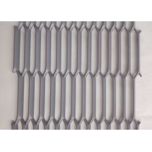 Akzonobel PVDF Expanded Metal Mesh 5.5mm 6.0mm Wall Cladding Ventilated Facades