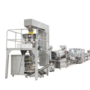 China Potato Chips Frozen French Fries Production Line 100kg/h on sale