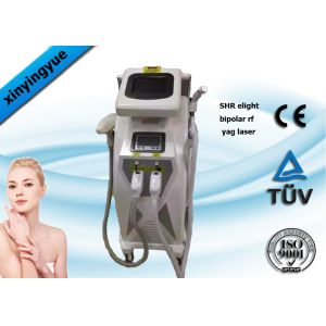 Cheap Multifunction SHR Super Hair Removal Machine 3 in 1 Bipolar RF Yag Laser Machine for sale