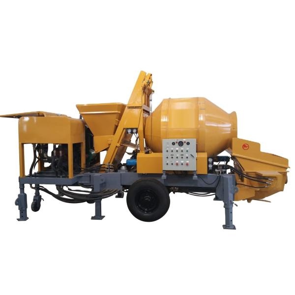 Quality Portable C3 8mpa Trailer Mounted 85L Concrete Mixing Pump wholesale