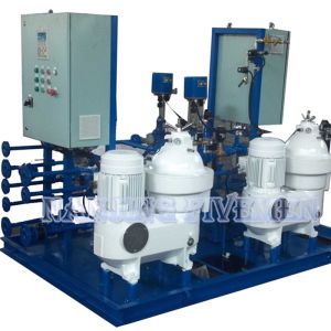 Heavy Fuel Oil Centrifugal Solid Liquid Separator Vertical Bowl Cylinder Large