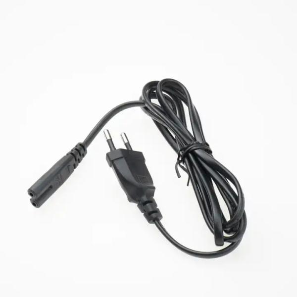 Factory Wholesale EU AC Vde extention Power Cord 1.5m 1.8m 6ft Euro Plugs C13