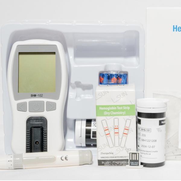 Digital Portable Noninvasive Blood Hemoglobin Meter HZ BHM-102