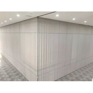 4m Height Aluminium Track Sliding Partition Walls / Movable Room Dividers
