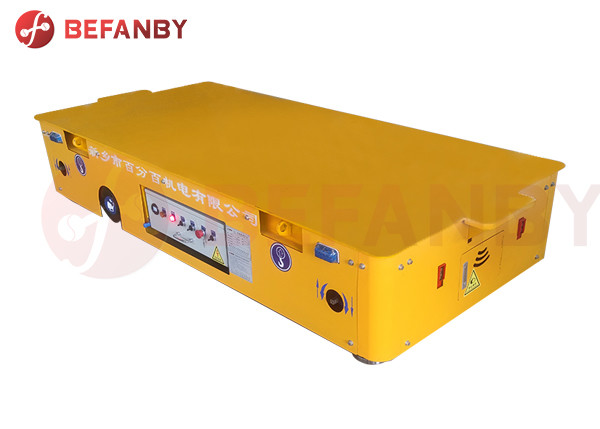50t Steerable Trackless Transfer Cart Electric Loading