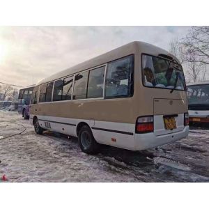 Secondhand 100% Original Bus Origin Japan Toyota Coaster, Used Shuttle Buses in