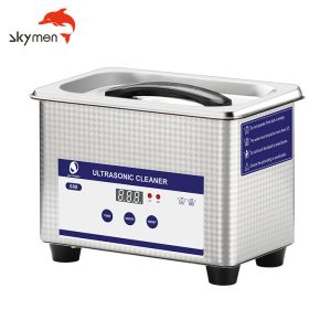 Cheap Skymen Portable 0.8L Glasses Ultrasonic Cleaner 35W Skymen Ultrasonic Cleaner for sale