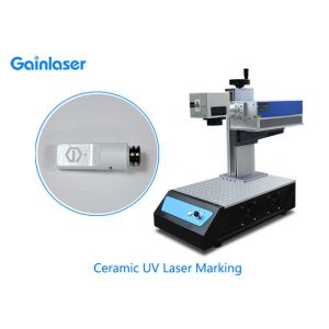 AC110V 10mm Aperture Portable UV Laser Machine For Metal