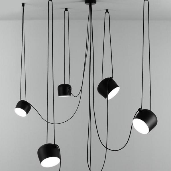 Nordic Retro Edison Bulb Pendant Chandelier Vintage Loft Antique Adjustable DIY