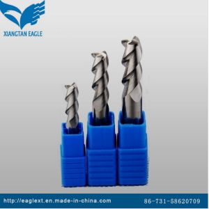 China Carbide Endmill Milling Cutter for Aluminium and Titanium Processing on sale