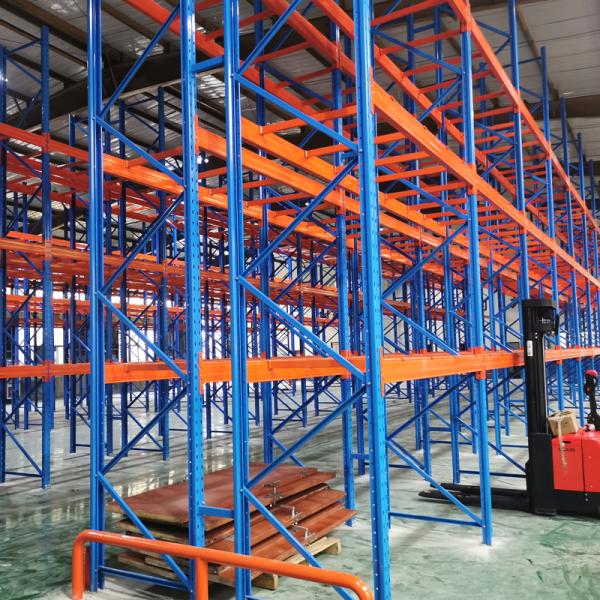 Steel Q235 Heavy Duty Assembled Warehouse Pallet Rack / Metal Storage Racks