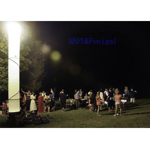 Portable Emergency Lighting Inflatable Tower System HMI1000W 360 Degree