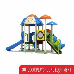 Cheap EN71 Kids Outdoor Playground Plastic Slides Galvanized Pipe for sale
