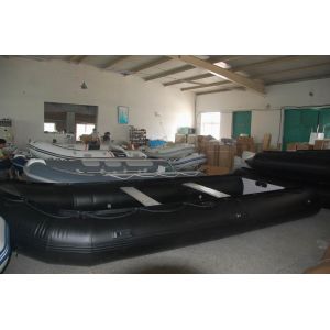 106 KG Roll Up Inflatable Dinghy For Rescuing , Larger Size Fold Up Boat For 20