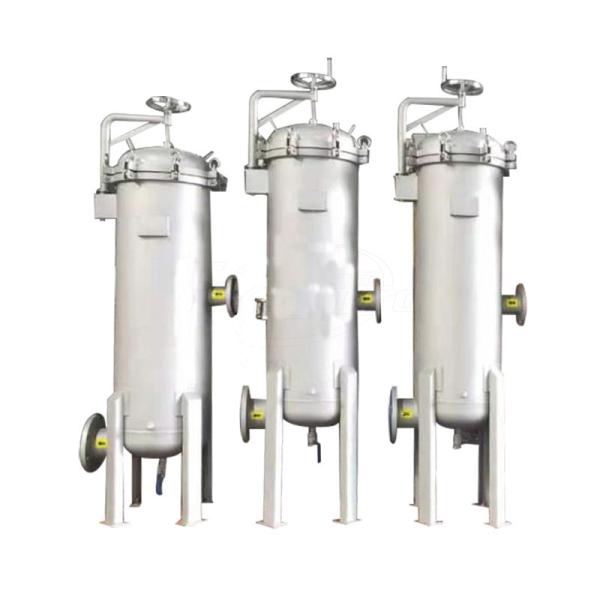 Quality 2-20 Cartridge Multi Cartridge Filter Housing with 10um Filtration Precision and 2.5" Diameter wholesale