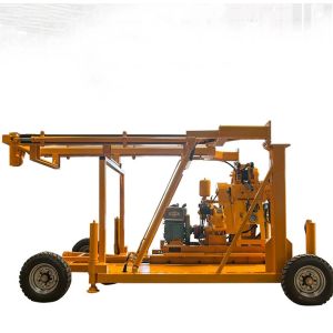 Rotary Diamond Bit Soil Investigation Drilling Rig 150 Meter