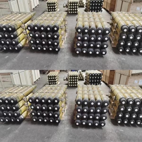 Mining Type Wear-Resistant Gun Head Slotted Extension Hammer Breaker 1600mm Length 42CrMn Material Performance