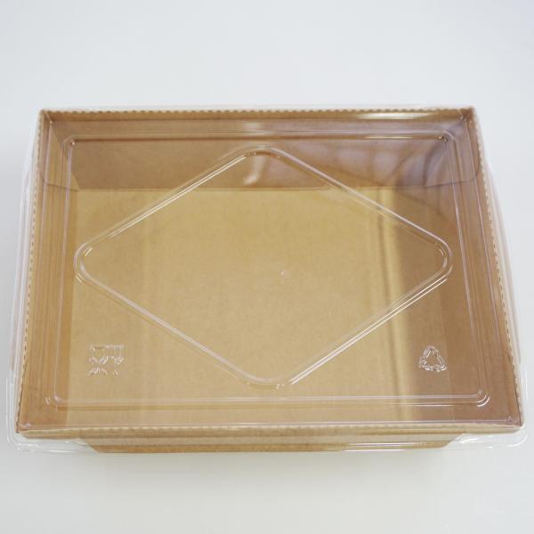 Chinese Take Away Packaging Folding Box Kraft Paper Food Container For Sushi And