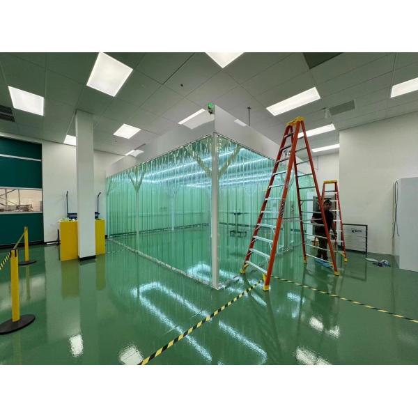 Quality No Hang Ceiling Class 100  Easy Installation Removable  Modular  Clean Room DC Fan Filter Unit HEPA Filter H14 Clean Room wholesale