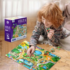 Panda Juniors Level Up Level 1 Animal Toddler Puzzles For Pre School Learning