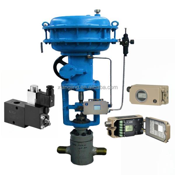 Chinese Ammonia-rich Liquid Level Control Valve with SAMSON 3730 Valve Positioner Tissin TS300 Filter Regulator TS200 Lock Valve