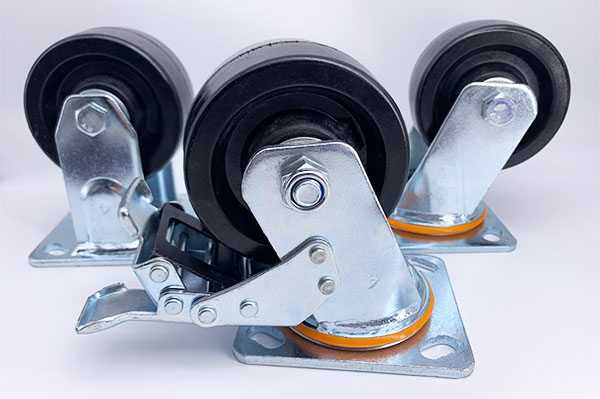 High Temperature Resistant Brake Caster 4 Inch