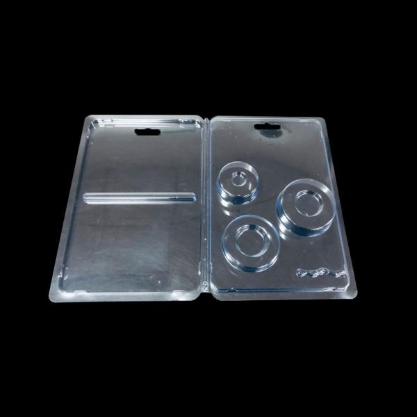 Food Contact Safety Packaging Authorization Clear PVC Blister Molded Tray with Lid