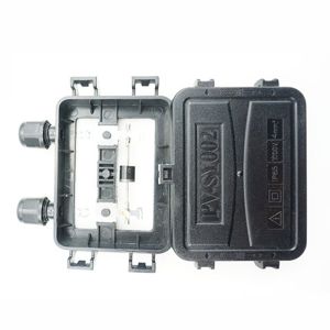 Cheap IP67 Waterproof 1000VDC 10A Solar PV Junction Box with UV Resistant and Lighting Protection for sale