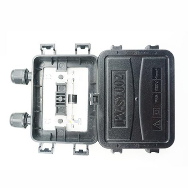 IP67 Waterproof 1000VDC 10A Solar PV Junction Box with UV Resistant and Lighting