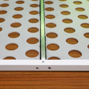 3-6mm PVDF Coating Perforated Aluminum Composite Panel Fireproof Grade Class A