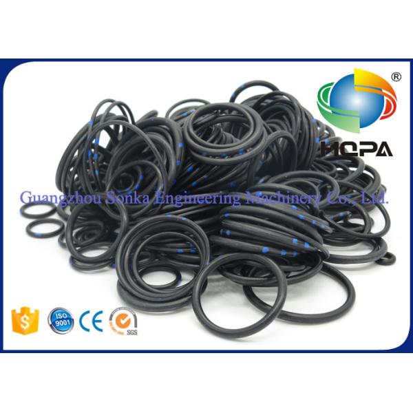 Quality DH420LC DH500LC Control Valve Seal Kit 420-00280KT , Rubber Seal Kits Black Color wholesale