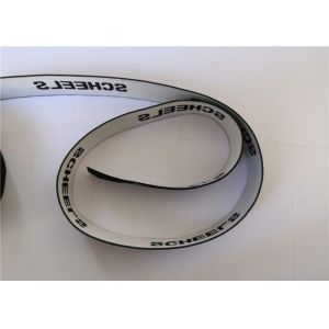 4 Cm Jacquard Elastic Webbing White On Black Color Size Can Be Adjustable